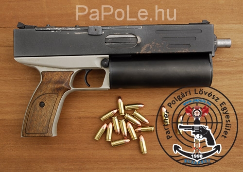 Gyártó: Danuvia, Kaliber: 9mm Luger, Fegyver típus: MV