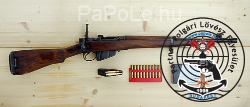 Gyártó: Enfield, Kaliber: 303 British, Fegyver típusa: Lee-Enfield No 5 MK I. (Jungle Carbine)