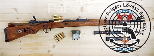 Gyártó: Mauser (Obersdorf), Kaliber: 8.57 Mauser, Fegyver típusa: KAR 98K