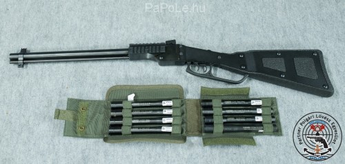Bolti fegyver: Gyártó: Chiappa Kaliber: 12 GA / 22 LR + 8db adapter (380, 9mm Luger, 357 M/38 Sp, .40 SW, .44M, .45ACP, 410/45LC, 20GA) Fegyver típusa: X-Caliber, Ár: Hamarosan